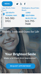 Mobile Screenshot of familydentistpalmbeach.com